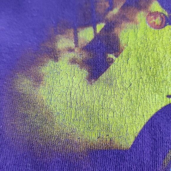 Unisex Prince Purple Rain Graphic Cotton Tee M - Picture 9 of 9
